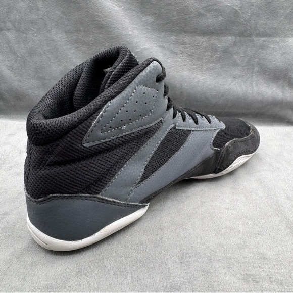 Asics Matflex 6 Athletic Wrestling Shoes Mens Size 8.5 Black Champagne Gold - Picture 7 of 14